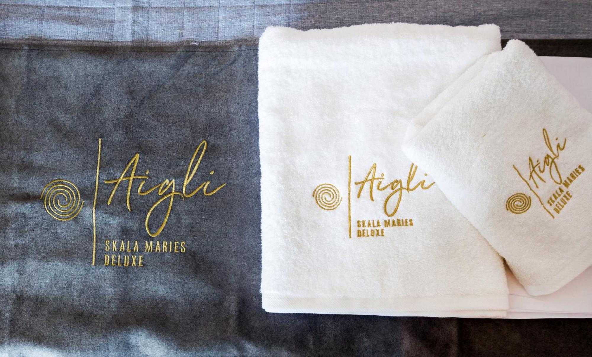 Skála Marión Aigli Skala Maries Deluxe 아파트 외부 사진